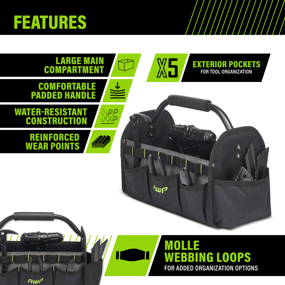 15IN TOOL TOTE – AWP