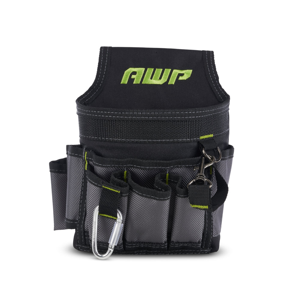 AWP Oil-Tan Leather Electrician Tool Pouch 1LL-526-2, Brown AWP Oil-Tan Leather Electrician Tool Pouch 1LL-526-2, Brown