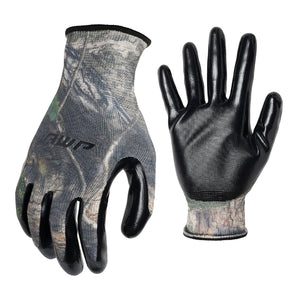 NITRILE COATED - MOSSY OAK GLOVES