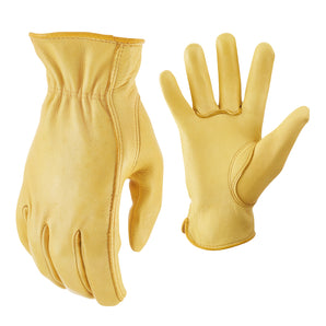 GRAIN LEATHER DEERSKIN GLOVES