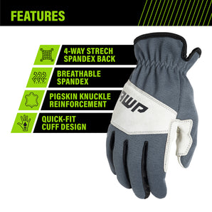 HYBRID PIGSKIN UTILITY GLOVES