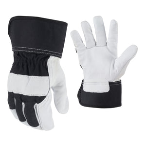 ENHANCED COMFORT GOATSKIN LEATHER PALM GLOVES